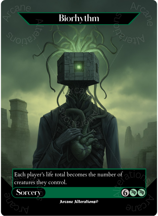 Biorhythm - Full Art Altered Art Custom Proxy Cards