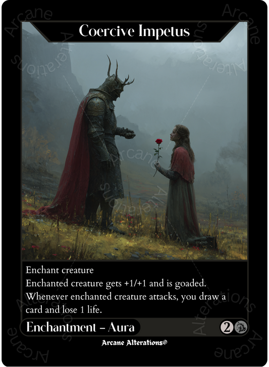 Coercive Impetus - High Quality Altered Art Custom Proxy Cards