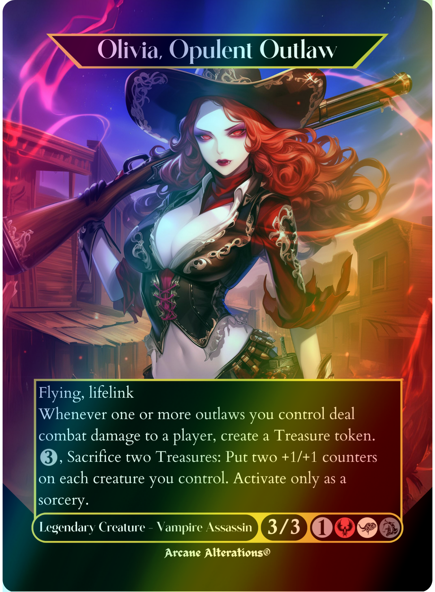 Olivia, Opulent Outlaw