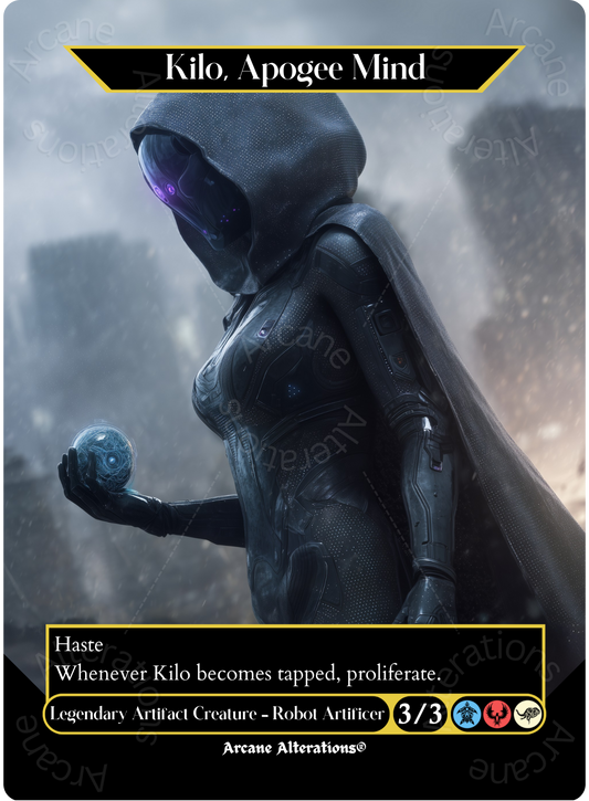 Kilo, Apogee Mind - Full Art Altered Art Custom Proxy Cards