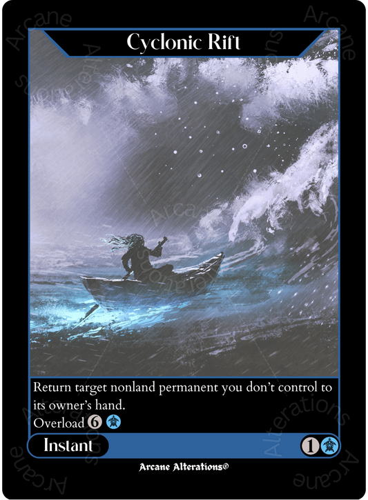 Cyclonic Rift - High Quality Altered Art Custom Proxy Cards
