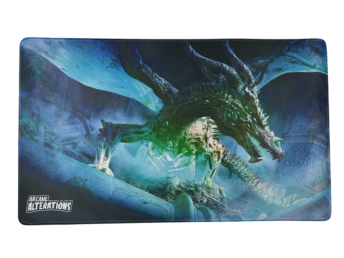 Undead Dragon Stitched Edge Playmat (3mm)