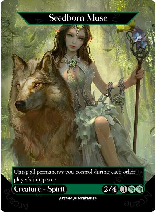 Seedborn Muse - Full Art Altered Art Custom Proxy Cards