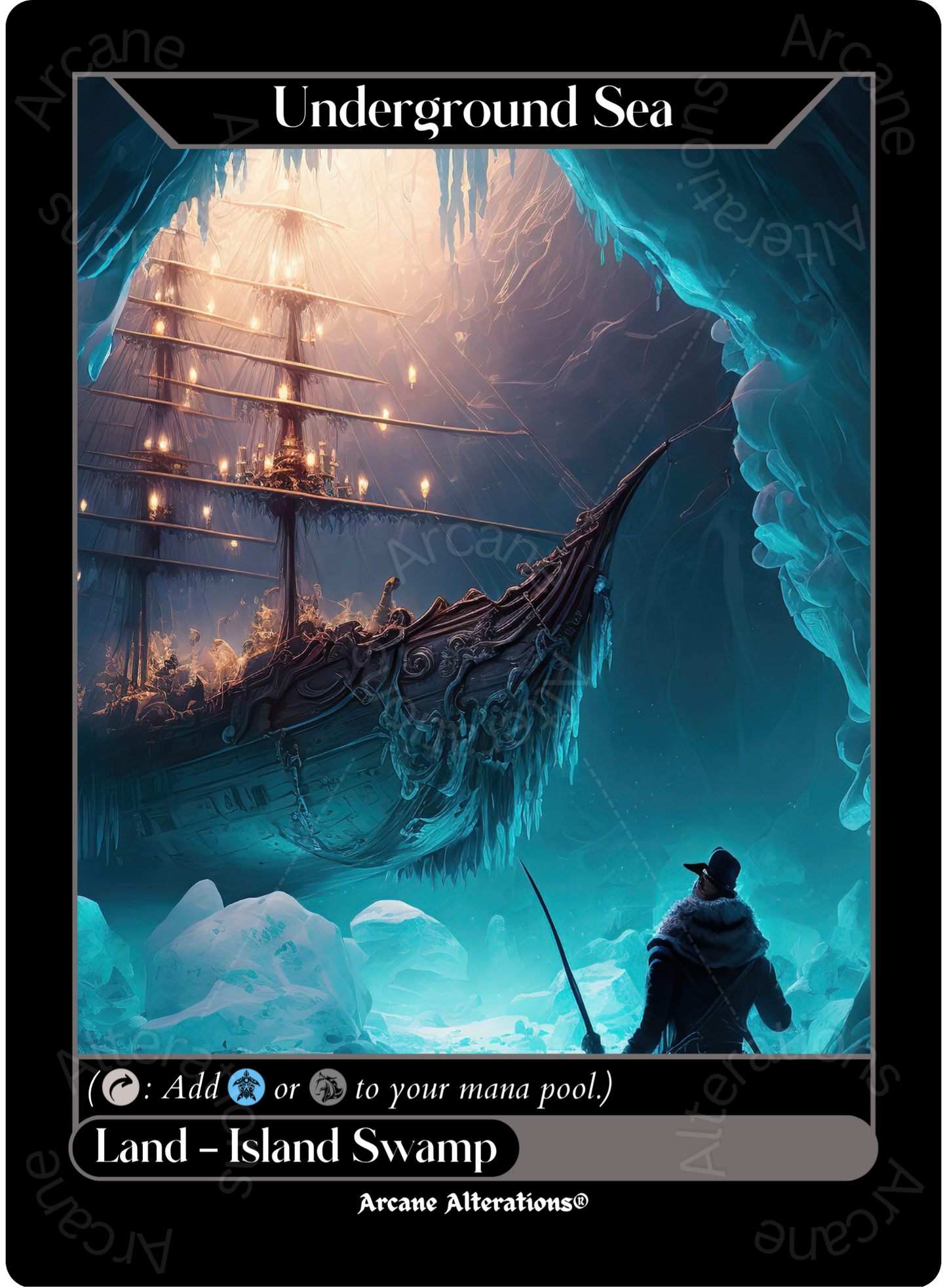 Underground Sea - High Quality Altered Art Custom Proxy Cards