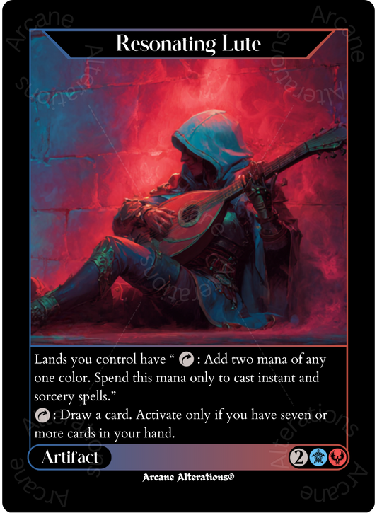 Resonating Lute - High Quality Altered Art Custom Proxy Cards