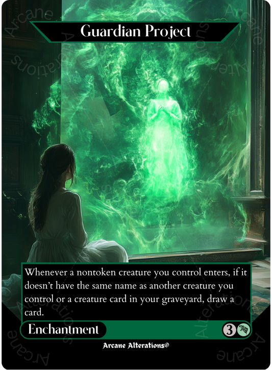 Guardian Project - Full Art Altered Art Custom Proxy Cards