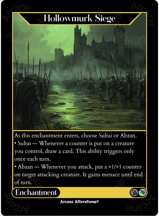 Hallowmurk Siege - High Quality Altered Art Custom Proxy Cards