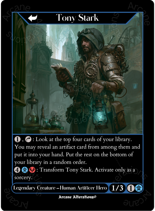 Tony Stark / The Invincible Iron Man - High Quality Altered Art Custom Proxy Cards