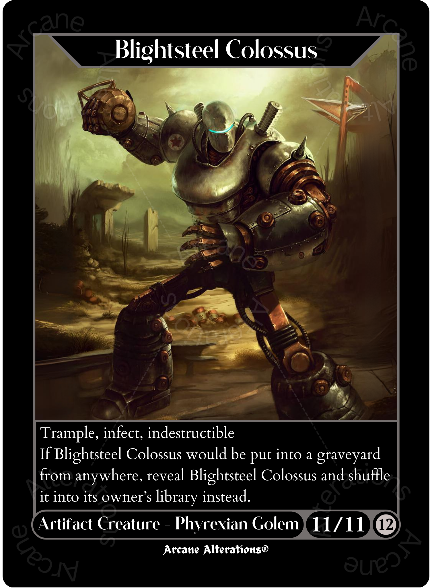 Blightsteel Colossus Liberty Prime Fallout Crossover - High Quality Al ...