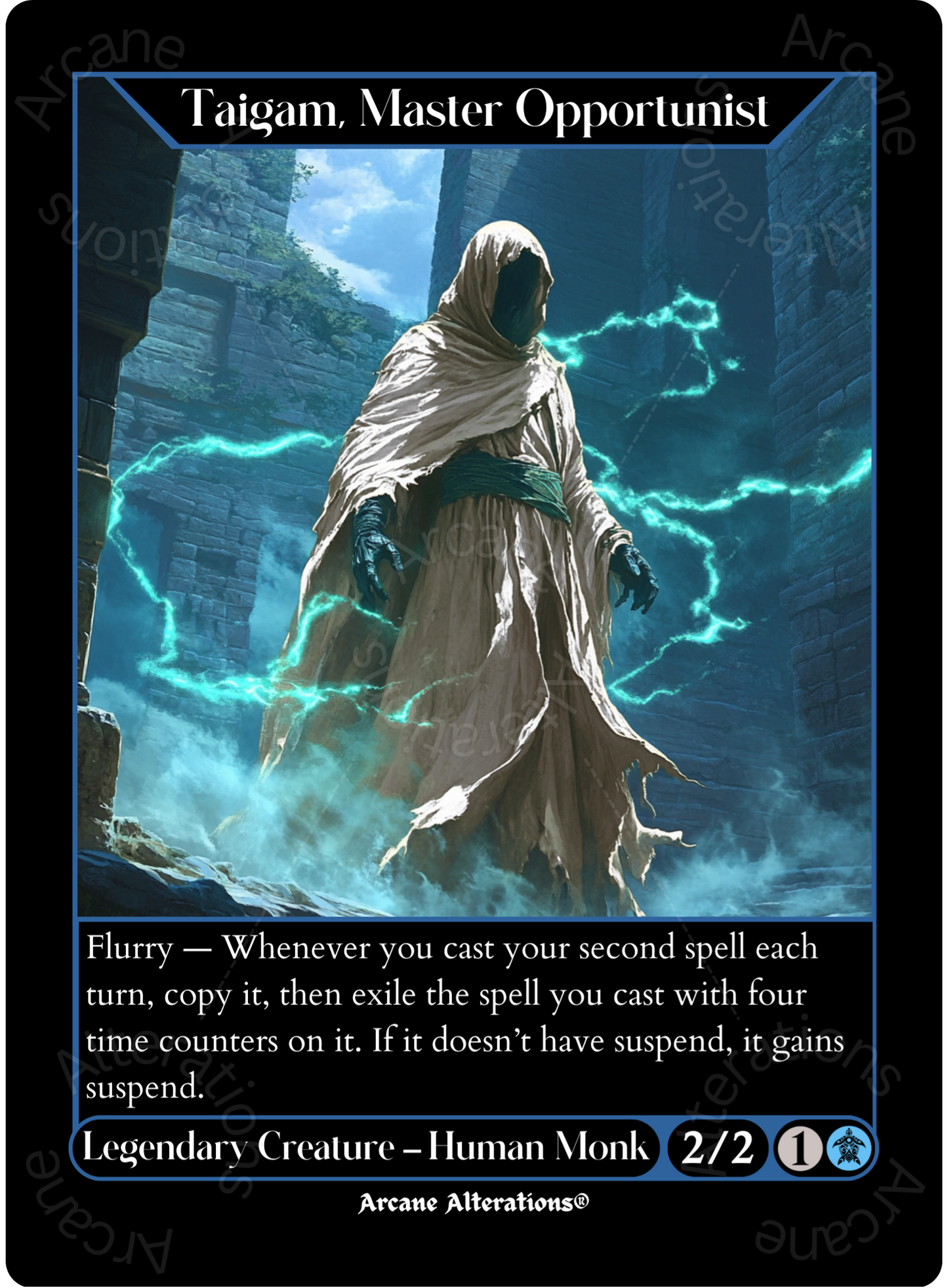 Taigam, Master Opportunist - High Quality Altered Art Custom Proxy Cards