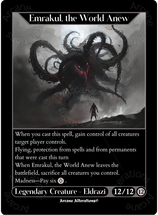 Emrakul, the World Anew - High Quality Altered Art Custom Proxy Cards