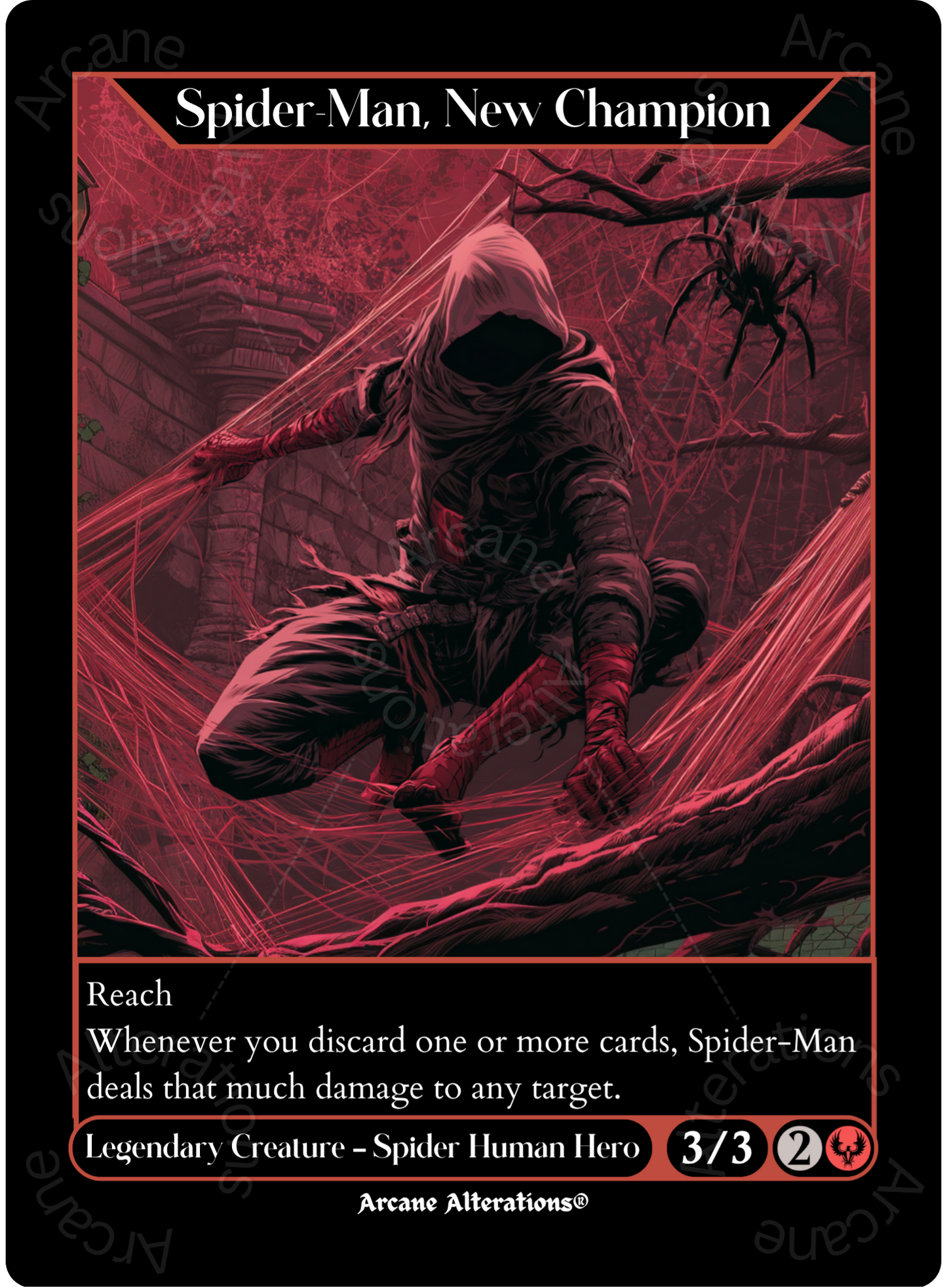Spider-Man, New Champion - High Quality Altered Art Custom Proxy Cards