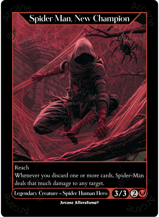 Spider-Man, New Champion - High Quality Altered Art Custom Proxy Cards