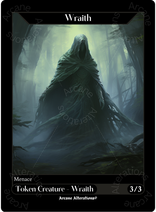 Wraith Token - High Quality Altered Art Custom Proxy Cards