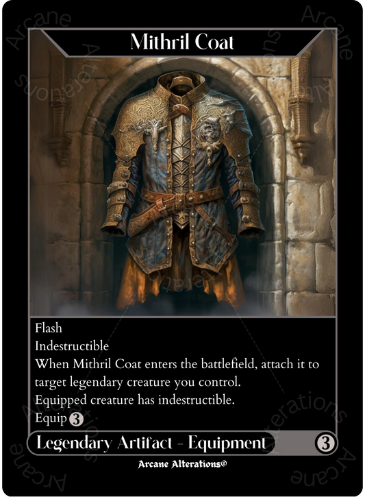 Mithril Coat - High Quality Altered Art Custom Proxy Cards