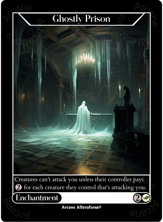 Ghostly Prison - High Quality Altered Art Custom Proxy Cards