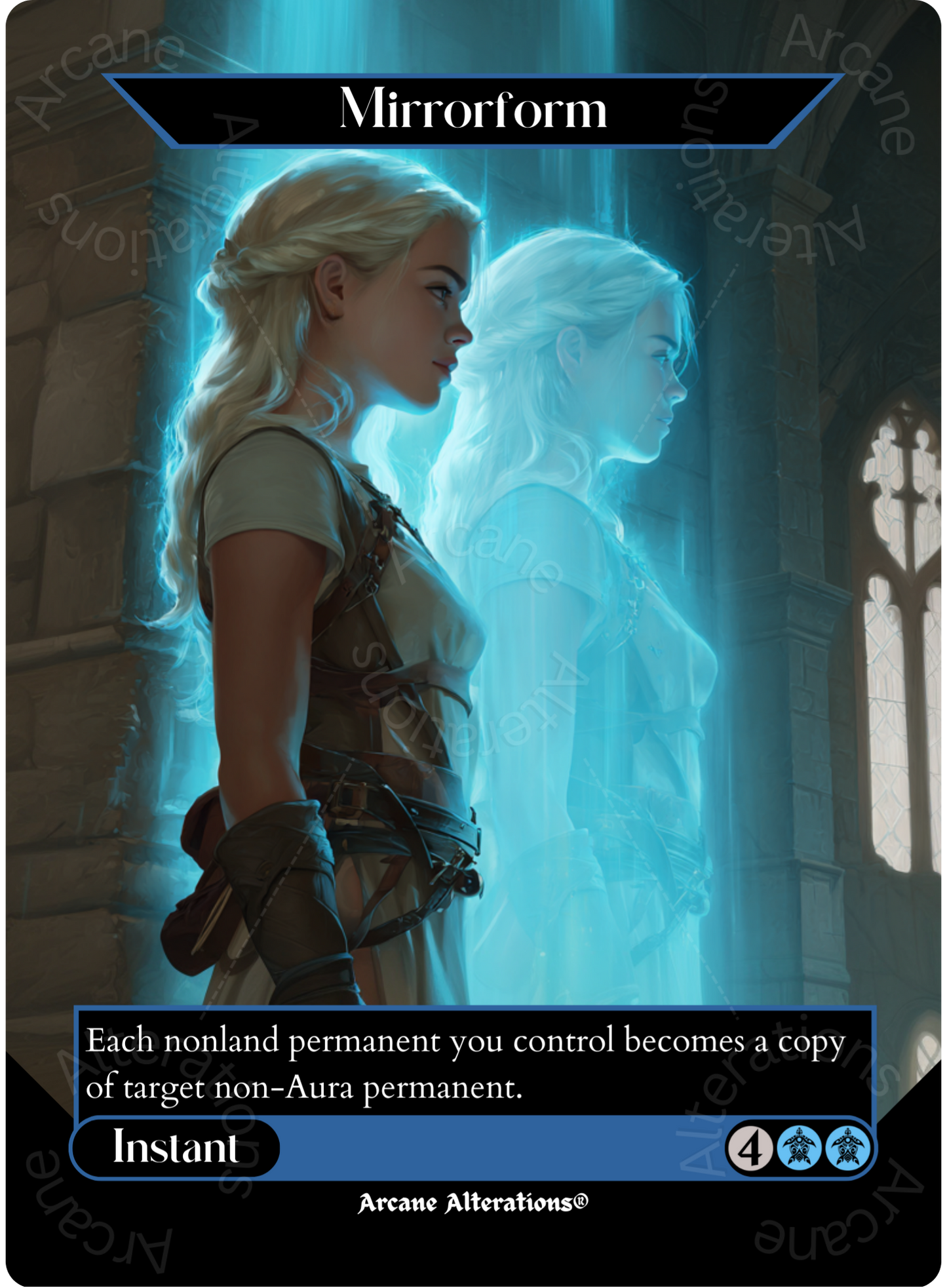 Mirrorform - Full Art Altered Art Custom Proxy Cards