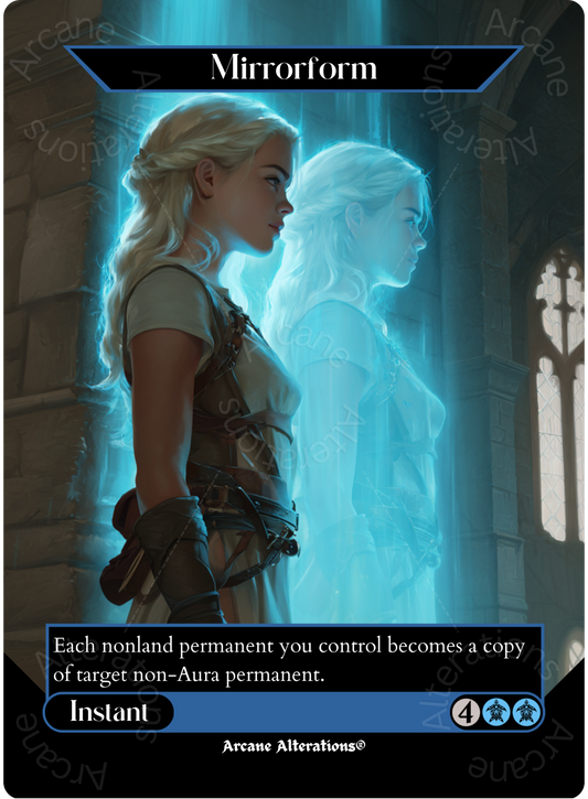 Mirrorform - Full Art Altered Art Custom Proxy Cards