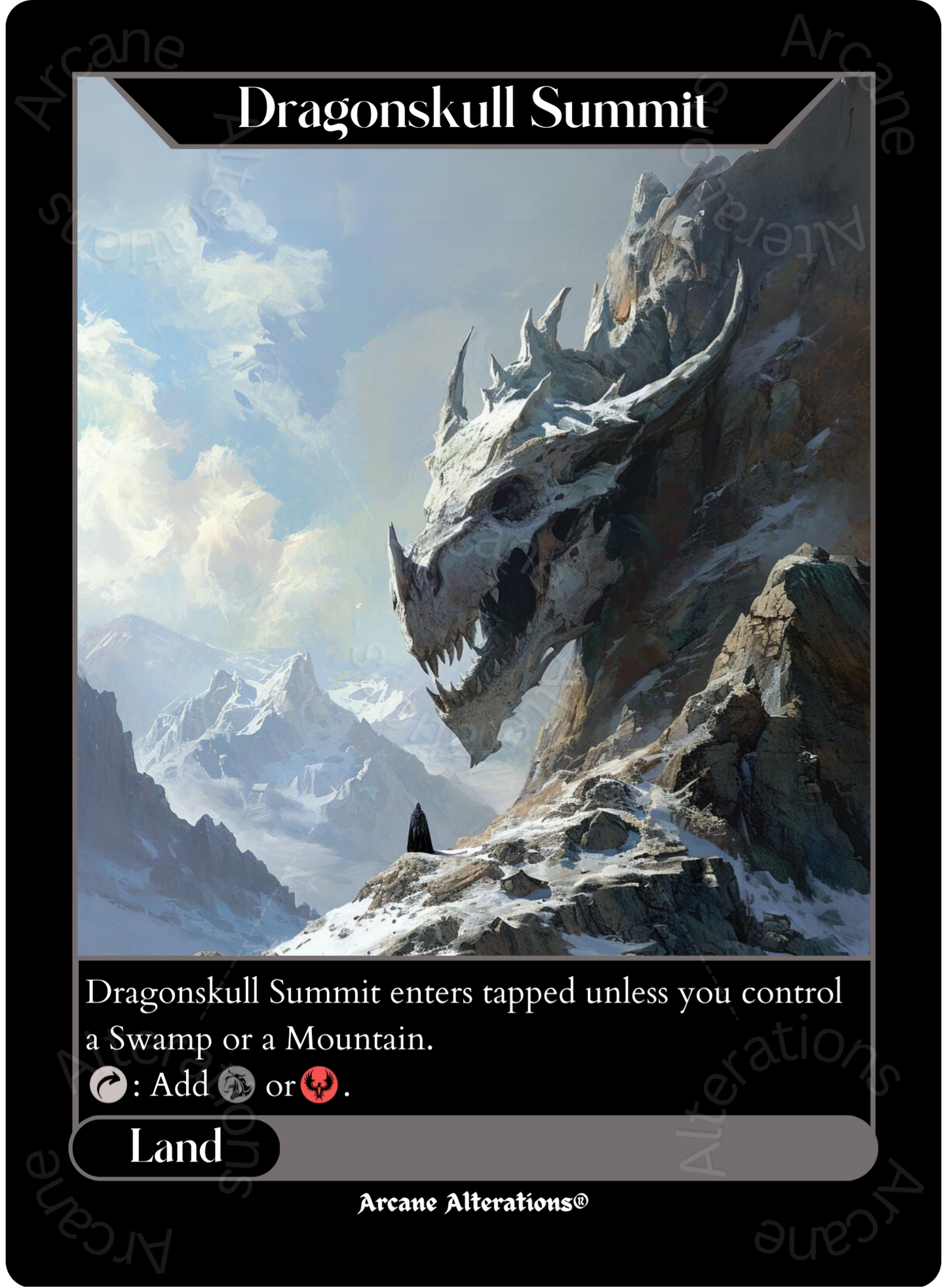 Dragonskull Summit - High Quality Altered Art Custom Proxy Cards