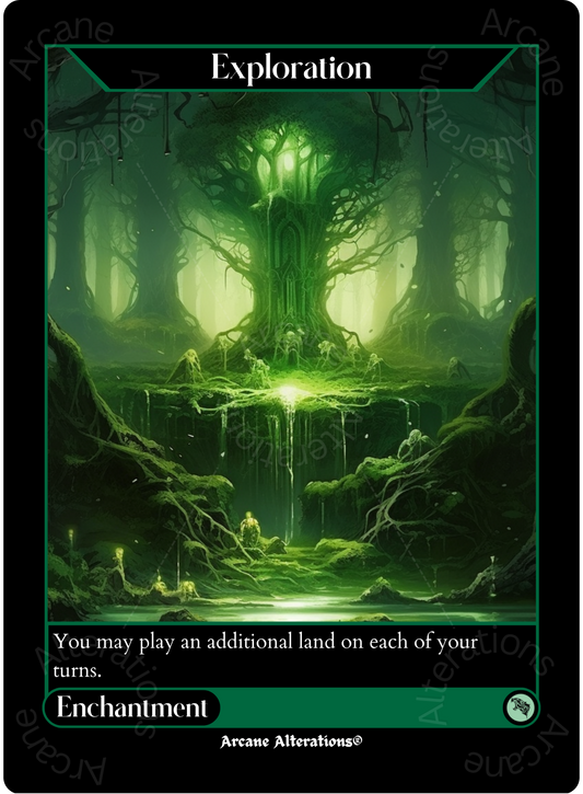 Exploration - High Quality Altered Art Custom Proxy Cards