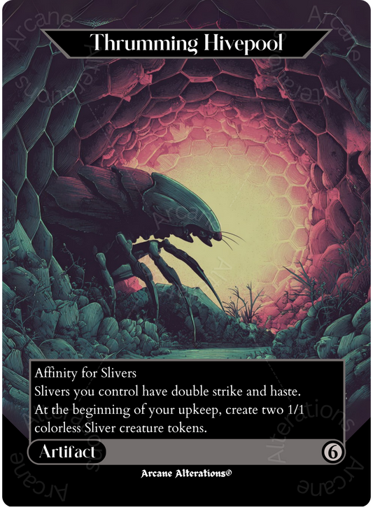 Thrumming Hivepool - Full Art Altered Art Custom Proxy Cards