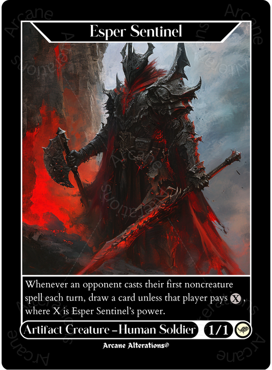 Esper Sentinel - High Quality Altered Art Custom Proxy Cards