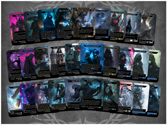 Rogues & Ninjas 29-Card Discount Bundle - Full Art Altered Art Custom Proxy Cards