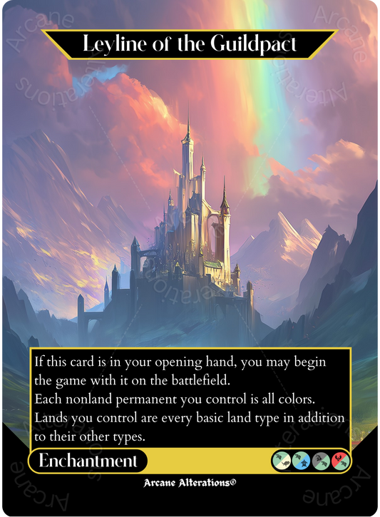 Leyline of the Guildpact - Full Art Altered Art Custom Proxy Cards