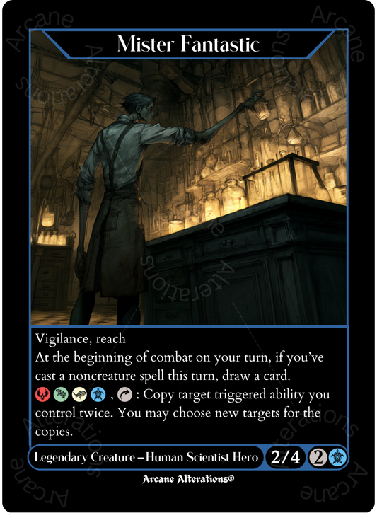 Mister Fantastic - High Quality Altered Art Custom Proxy Cards