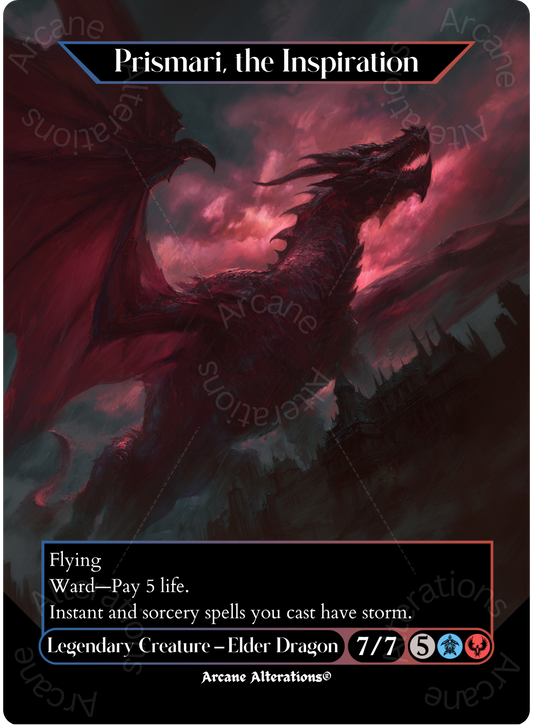 Prismari, the Inspiration - Full Art Altered Art Custom Proxy Cards