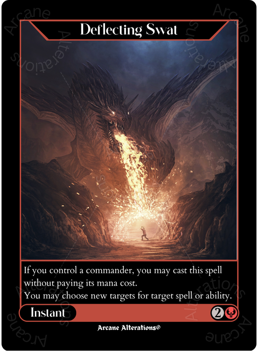 Deflecting Swat - High Quality Altered Art Custom Proxy Cards