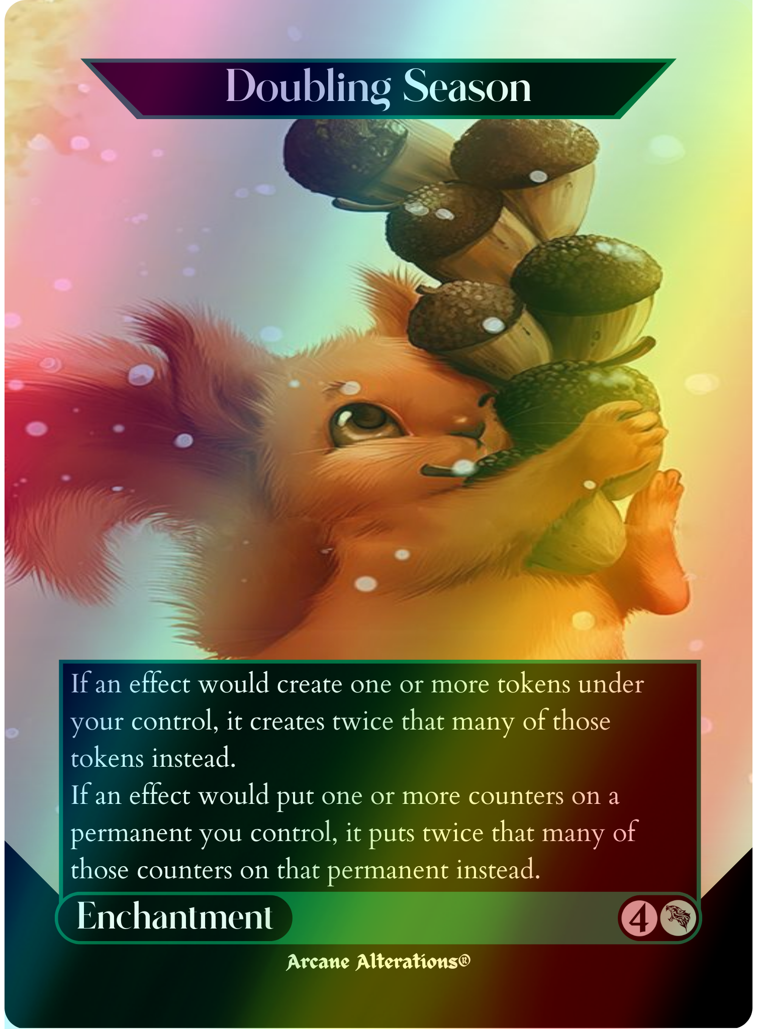 cards like doubling season mtg The Best Commanders to Pair with If an effect would put one or more counters on a permanent you control Doubling Season (Double Masters)