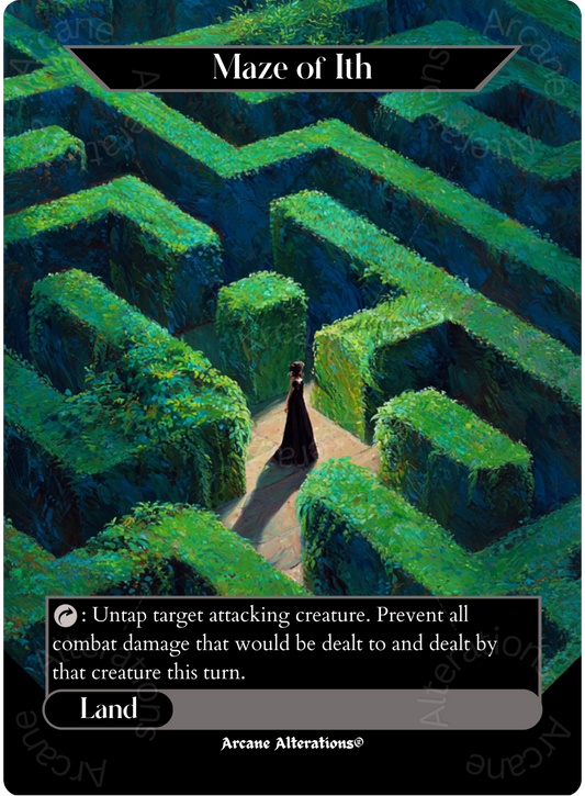 Maze of Ith - Full Art Altered Art Custom Proxy Cards