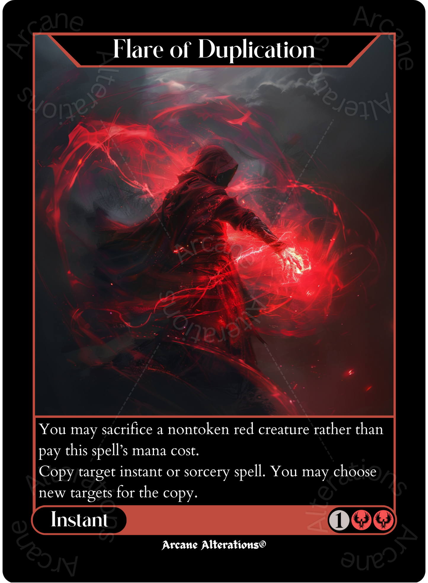 Flare of Duplication - High Quality Altered Art Custom Proxy Cards