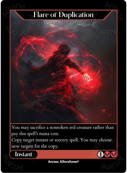 Flare of Duplication - High Quality Altered Art Custom Proxy Cards