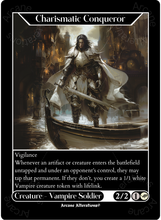 Charismatic Conqueror - High Quality Altered Art Custom Proxy Cards