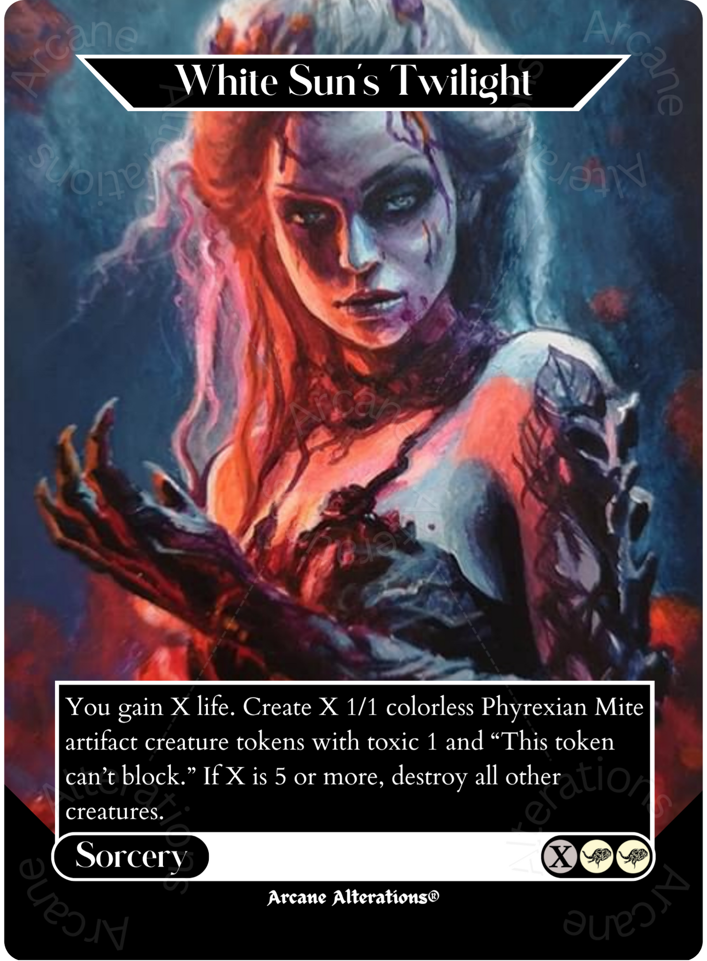 White Sun's Twilight - Full Art Altered Art Custom Proxy Cards