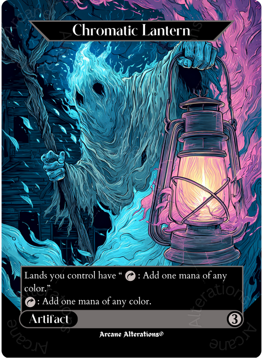 Chromatic Lantern - Full Art Altered Art Custom Proxy Cards