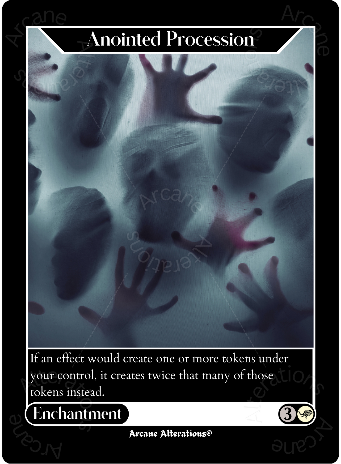 Anointed Procession - High Quality Altered Art Custom Proxy Cards