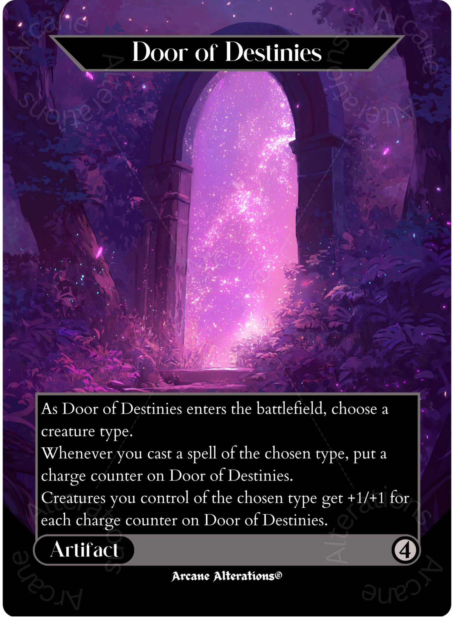 Door of Destinies - Full Art Altered Art Custom Proxy Cards