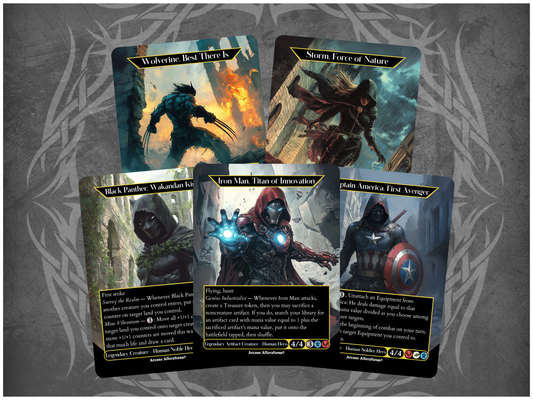 Superhero Bundle - Full Art Altered Art Custom Proxy Cards