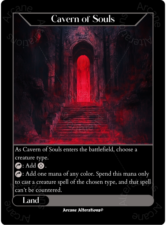 Cavern of Souls - High Quality Altered Art Custom Proxy Cards