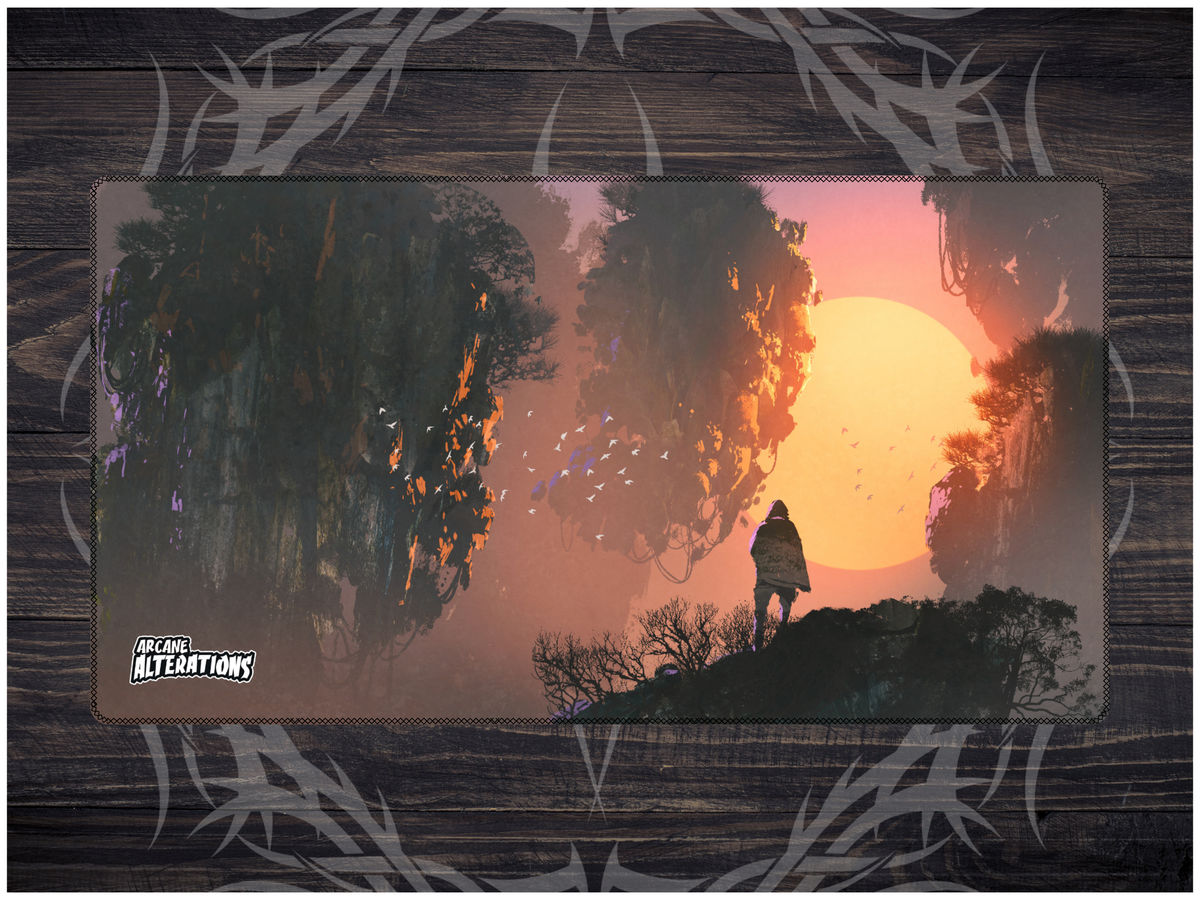 Hallow Skylands Stitched Edge Playmat 24"x14" (2mm)