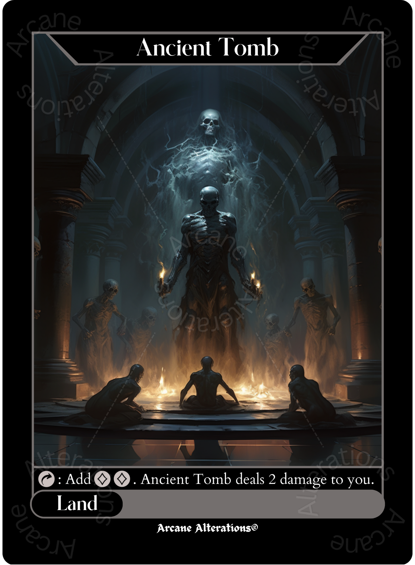 Ancient Tomb - High Quality Altered Art Custom Proxy Cards