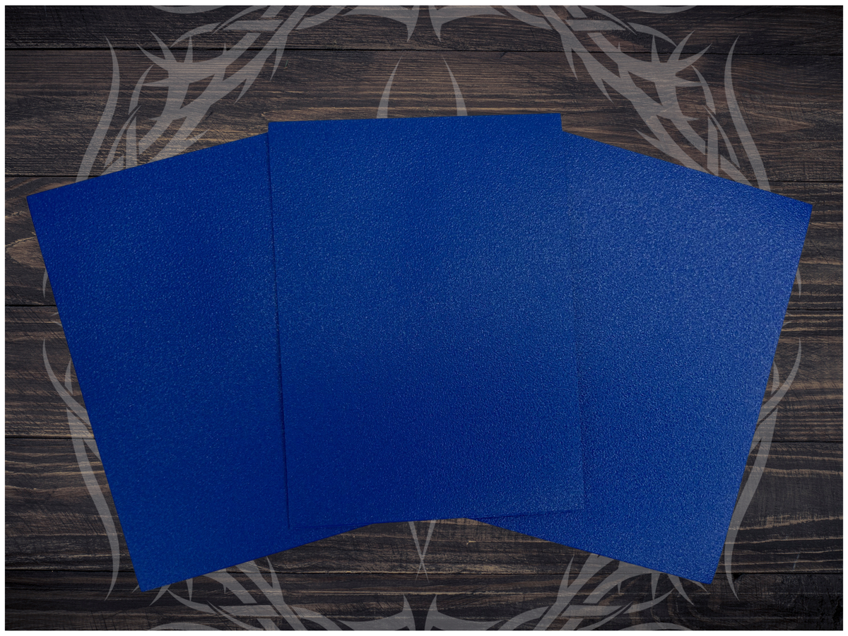 Blue Matte 100 Card Sleeves Standard Size
