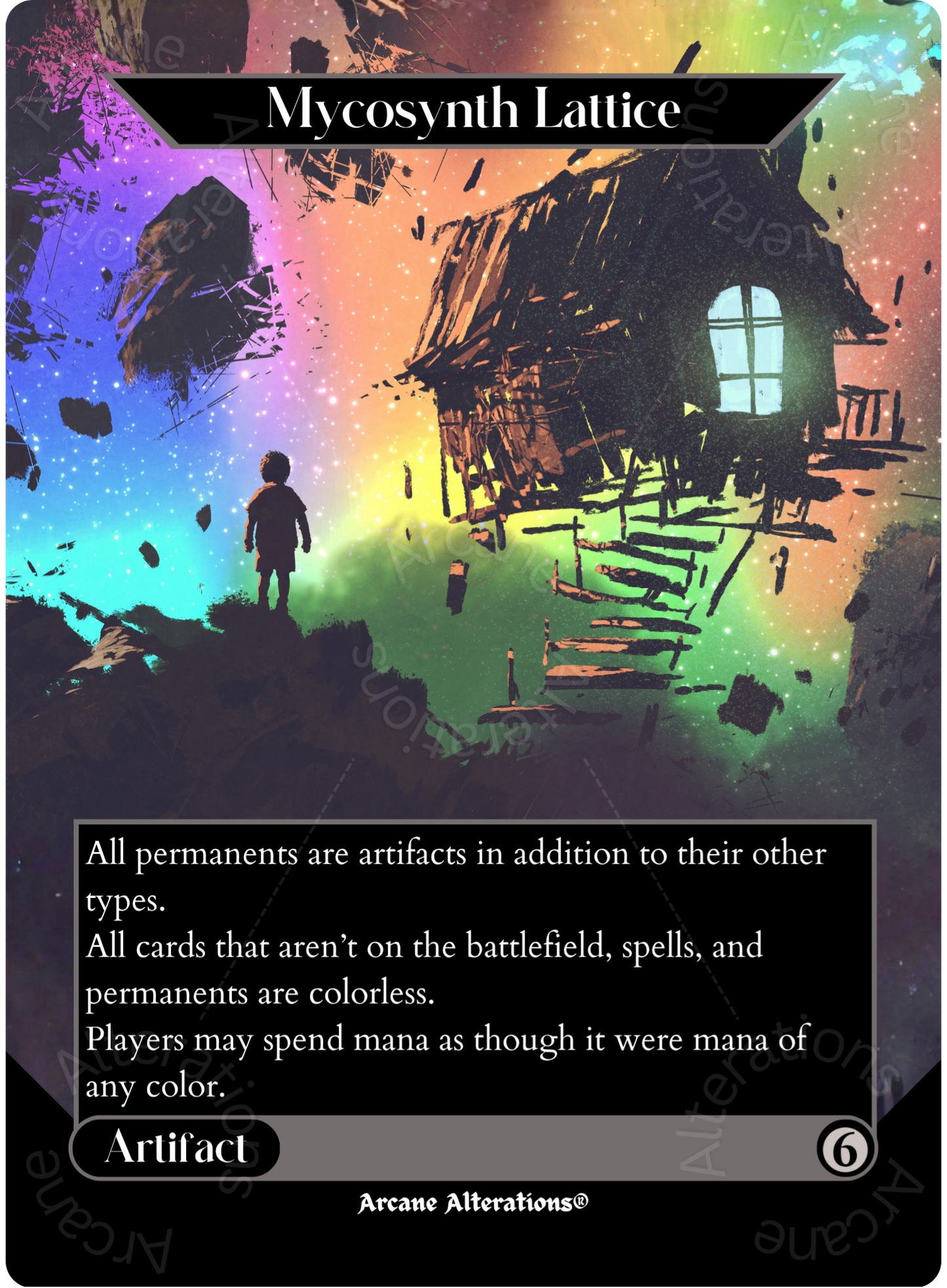 Mycosynth Lattice - Full Art Altered Art Custom Proxy Cards