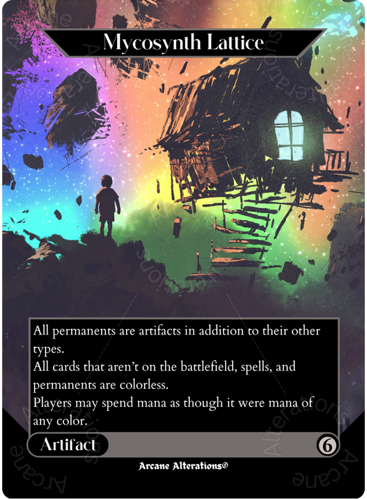Mycosynth Lattice - Full Art Altered Art Custom Proxy Cards