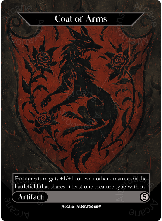Coat of Arms - Full Art Altered Art Custom Proxy Cards