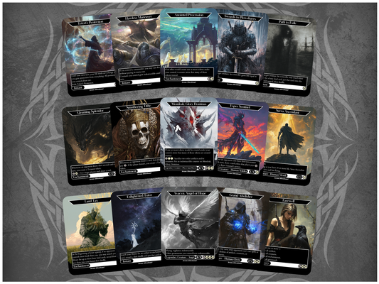 White EDH Staples 15-Card Discount Bundle - Full Art Altered Art Custom Proxy Cards