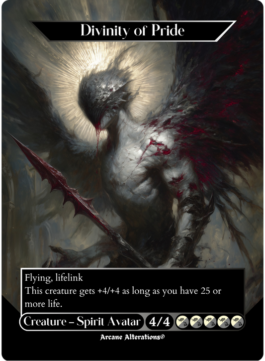 Divinity of Pride - Full Art Altered Art Custom Proxy Cards